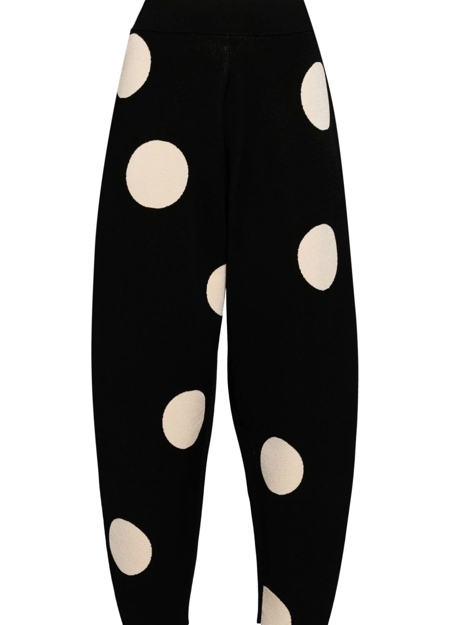 Affordable Women McCartney fine-knit Stella polka-dot trousers 0807